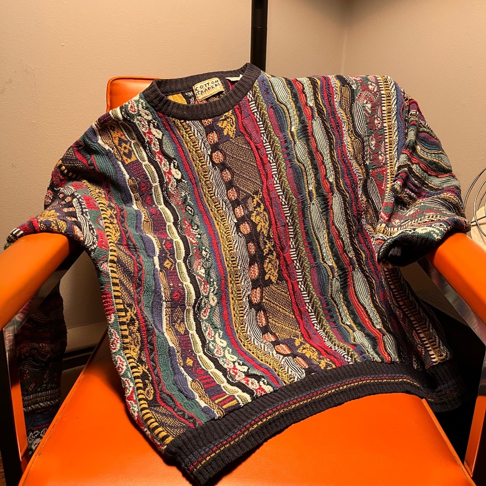 Cotton Traders x Coogi Style Sweater